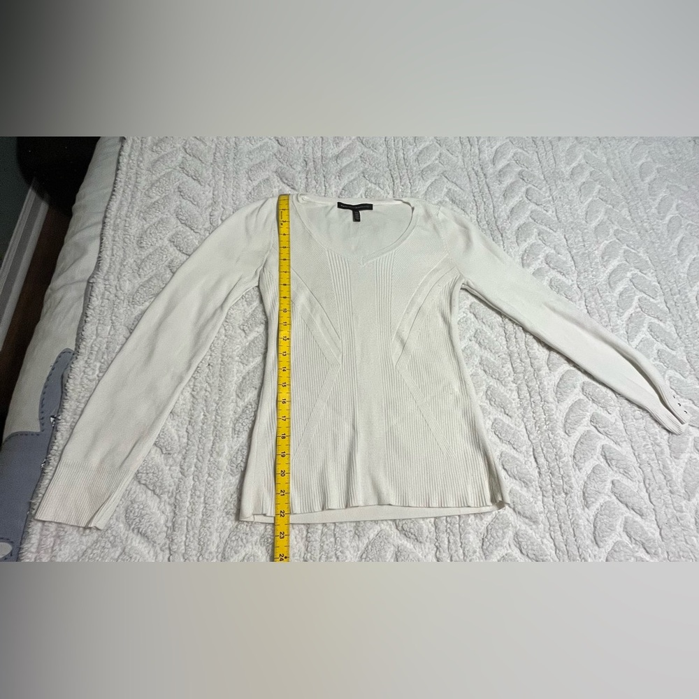 White House Black Market Ivory sweater